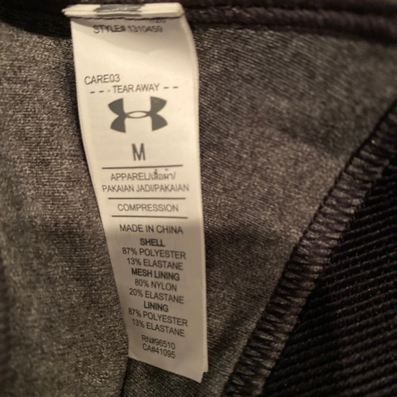 Under Amour Sports Crossover Strap Low Impact Gray Bra Women M Athletic Workout‎ - Picture 4 of 6